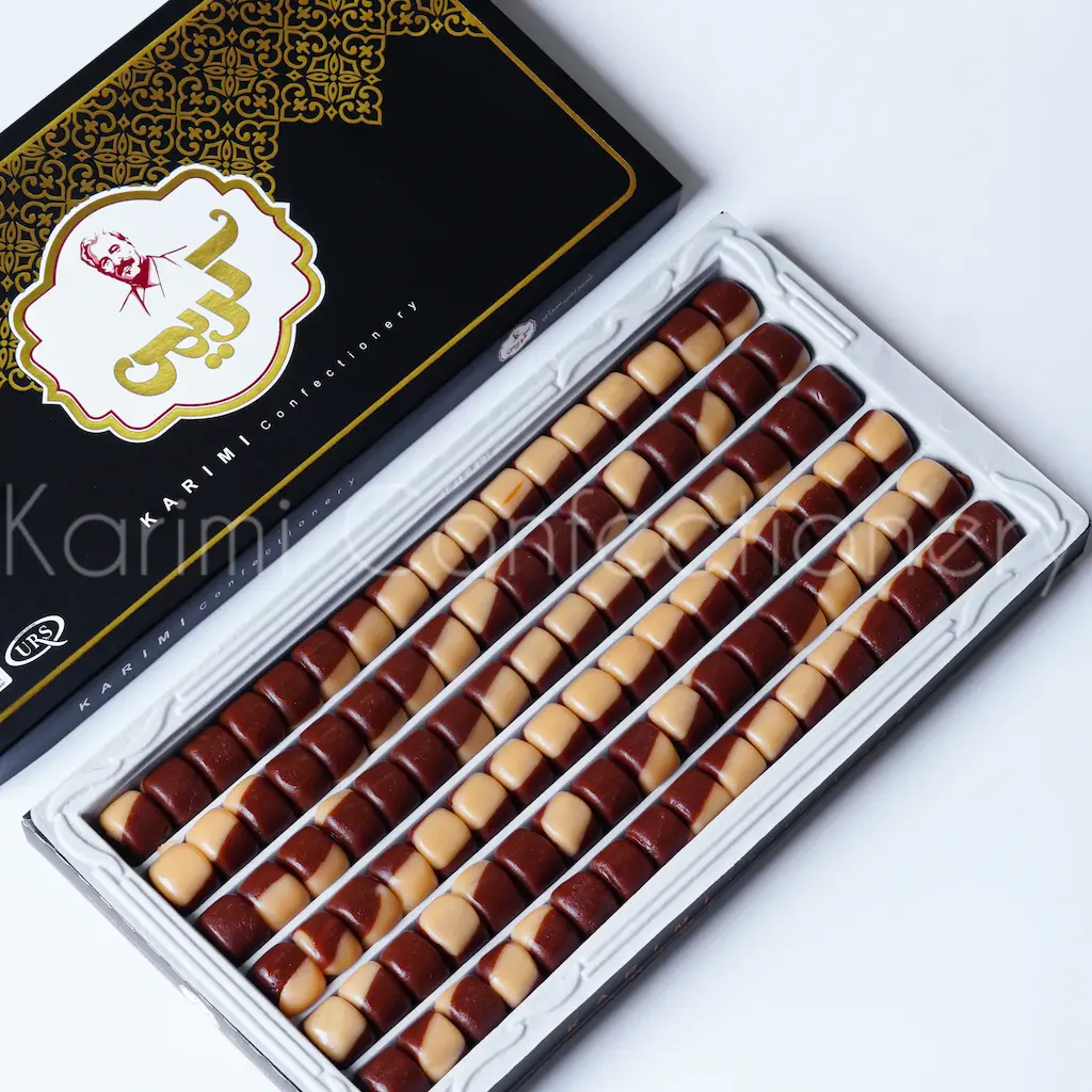 اریس تسبیحی دورنگ (شکلاتی، شیری)
